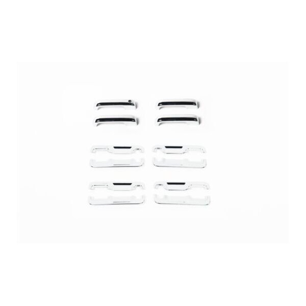 Putco 15-C F150 4DR DELUXE CHROME DOOR HANDLE COVERS W/DRIVER KEYHOLE(COVERS 401063 - main